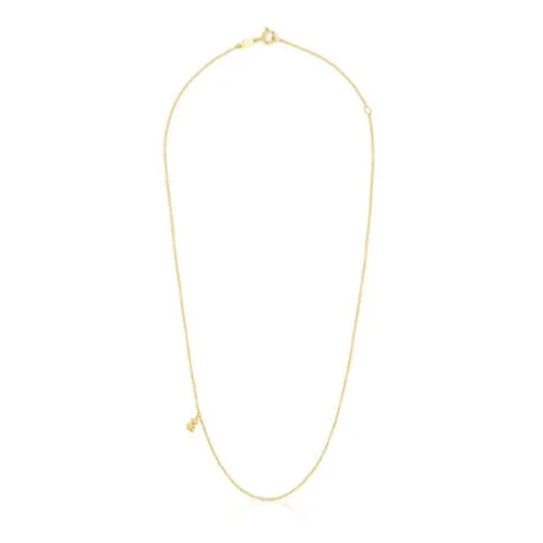 Colar em prata vermeil Bold Bear