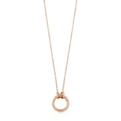 Colar Hold em Prata Vermeil rosa