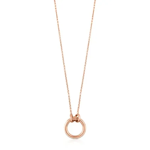 Colar Hold em Prata Vermeil rosa