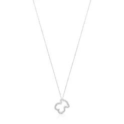 Colar Icon Gems em Ouro branco com Diamantes