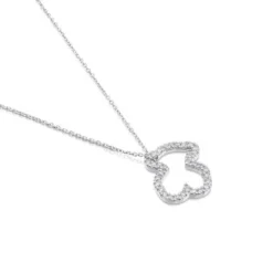 Colar Icon Gems em Ouro branco com Diamantes