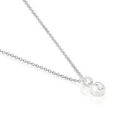 Colar Icon Pearl em Prata e Pérola
