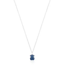 Colar New Color em Prata com Quartzo com Dumortierite