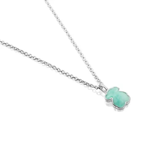 Colar New Color em Prata com Amazonite