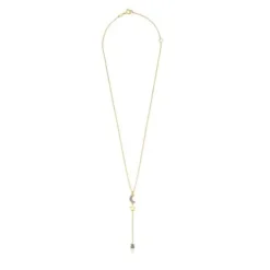 Colar Nocturne em Prata vermeil e motivos de Diamantes