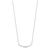 Colar Riviere em Ouro branco com Diamantes
