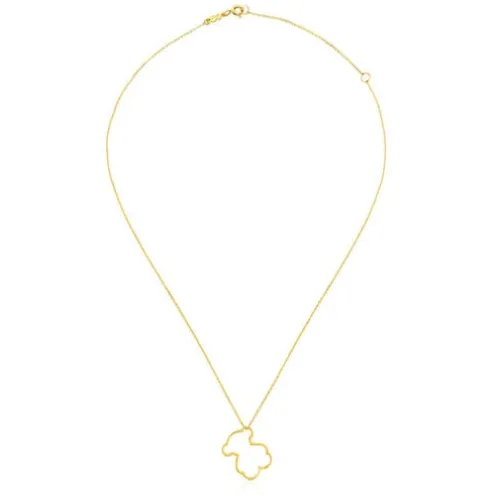 Colar Silueta em Ouro