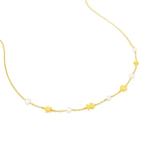 Colar Sweet Dolls em Ouro