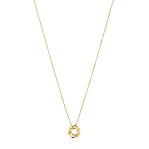 Colar Twisted em ouro