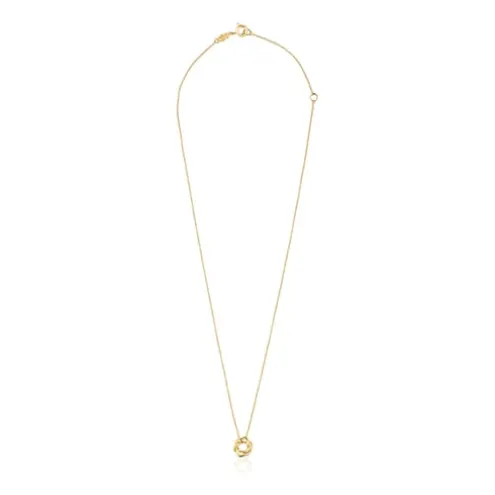 Colar Twisted em ouro