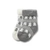 Conjunto de 2 pares de peúgas de bebé SSocks cinzento