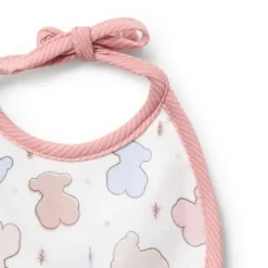 Conjunto de babetes de bebé Colors cor-de-rosa