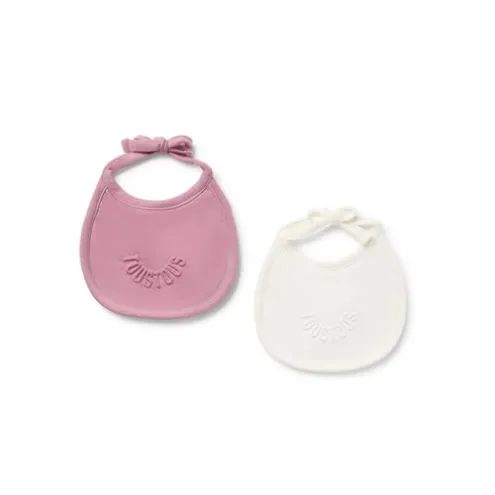 Conjunto de babetes de bebé Trend cor-de-rosa