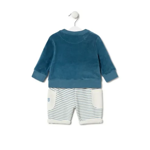Conjunto de bebé Classic azul