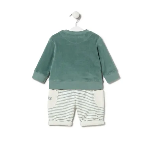 Conjunto de bebé Classic verde