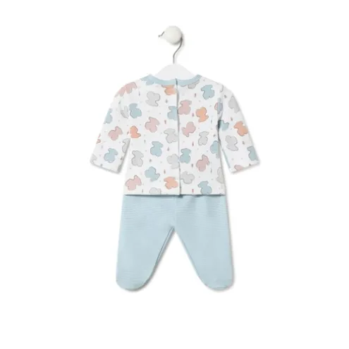 Conjunto de bebé recém-nascido Colors azul