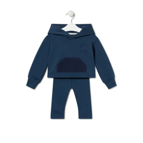 Conjunto de bebé Trend azul marinho