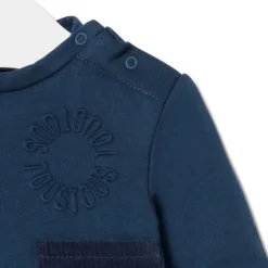 Conjunto de bebé Trend azul marinho