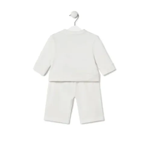 Conjunto de bebé Trend cor crua