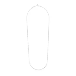 Corrente comprida TOUS Chain oval em Prata, 95 cm.