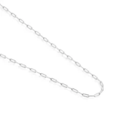 Corrente comprida TOUS Chain oval em Prata, 95 cm.