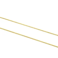 Corrente média banhada a ouro de 18 K sobre prata com bolas de 1,8 mm, 50 cm, TOUS Chain
