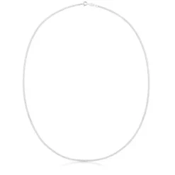 Corrente média em prata cordão, 60 cm, TOUS Chain