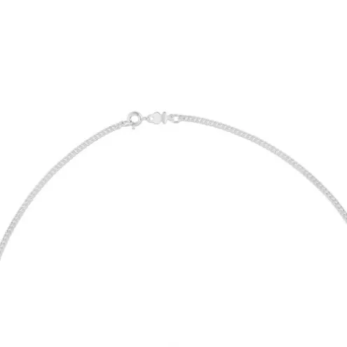 Corrente média em prata cordão, 60 cm, TOUS Chain