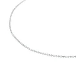 Corrente média TOUS Chain em Prata com bolas de 1,8 mm, 50 cm.