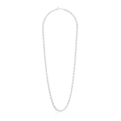 Corrente média TOUS Chain em Prata, 60 cm.