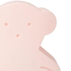Doce luz de presença em forma de Urso Cor-de-Rosa