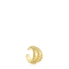Earcuff banhado a ouro de 18 K sobre prata TOUS Grain