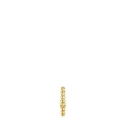 Earcuff banhado a ouro de 18 K sobre prata Gloss
