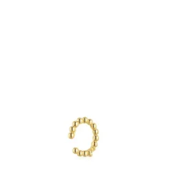 Earcuff banhado a ouro de 18 K sobre prata Gloss