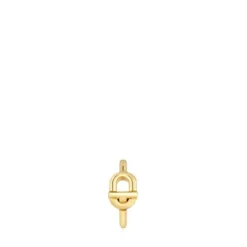 Earcuff banhado a ouro de 18 K sobre prata TOUS MANIFESTO