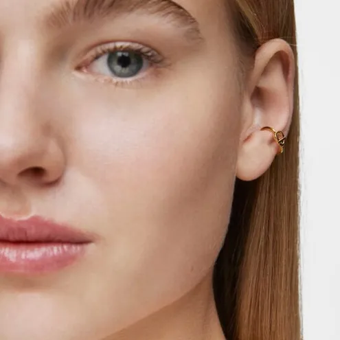 Earcuff banhado a ouro de 18 K sobre prata TOUS MANIFESTO