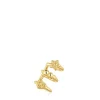 Earcuff espiral banhado a ouro de 18 K sobre prata TOUS Grain