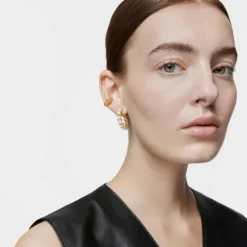 Earcuff triplo banhado a ouro de 18 K sobre prata Gloss