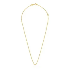 Gargantilha banhada a ouro de 18 K sobre prata com bolas 45 cm TOUS Basics