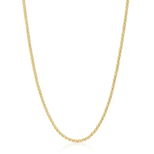 Gargantilha banhada a ouro de 18 K sobre prata e argolas 45 cm TOUS Chain