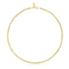 Gargantilha barbada banhada a ouro de 18 K sobre prata TOUS Chain