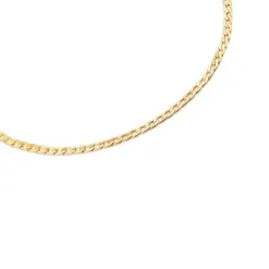 Gargantilha barbada banhada a ouro de 18 K sobre prata TOUS Chain