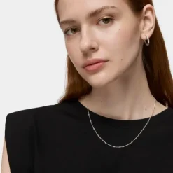 Gargantilha bolinhas em prata, 44 cm, TOUS Chain