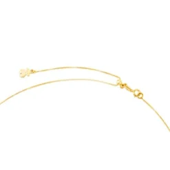 Gargantilha em ouro cordão fino, 45 cm, TOUS Chain