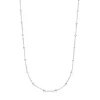 Gargantilha em prata com bolas intercaladas 60 cm TOUS Basics