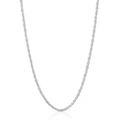 Gargantilha em prata cordão 50 cm TOUS Basics