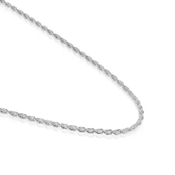 Gargantilha em prata cordão 50 cm TOUS Basics