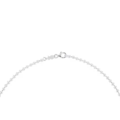 Gargantilha TOUS Chain em Prata com bolas de 3 mm, 45 cm.