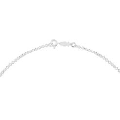 Gargantilha TOUS Chain em Prata com argolas redondas, 40 cm.
