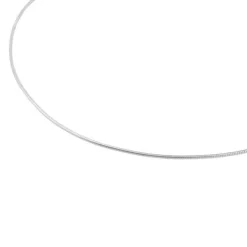 Gargantilha TOUS Chain em Prata cordão de 1 mm, 40 cm.